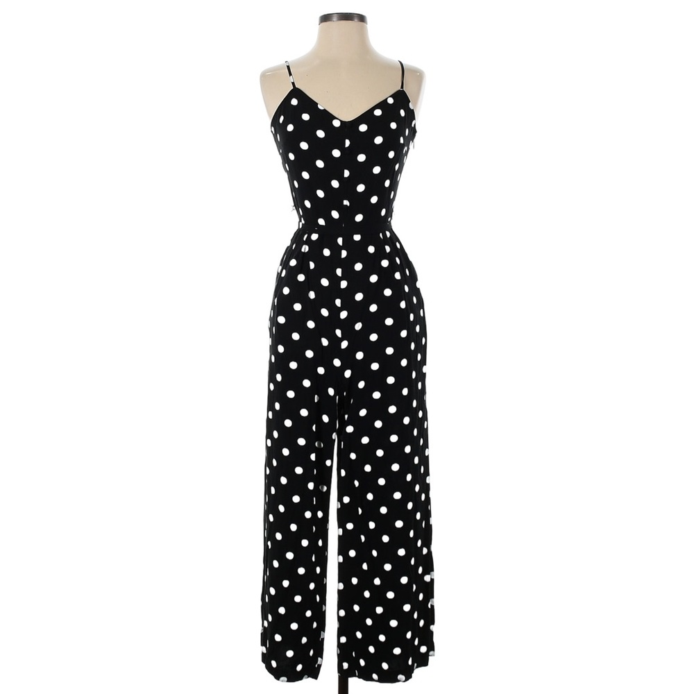 Jcrew polka dot jumpsuit